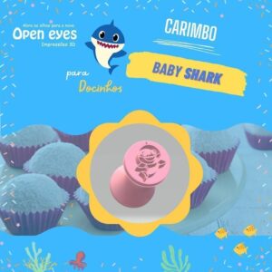 Carimbo para Docinhos Baby Shark