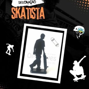 Skatista para decoração – Escultura de mesa