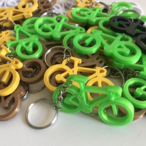 KIT com 10 Chaveiros Bike/Ciclista/Bicicleta