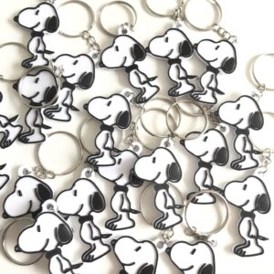KIT 10 Chaveiro Snoopy Desenho Animado