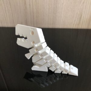 Chaveiro Articulado Dinossauro T-Rex Flexível