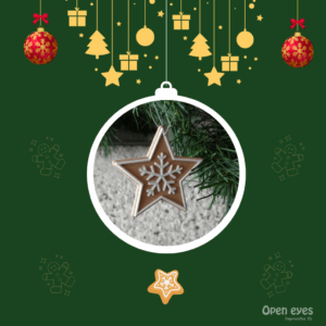 Conjunto/Kit 10 Enfeites Gingerbread para Árvore de Natal
