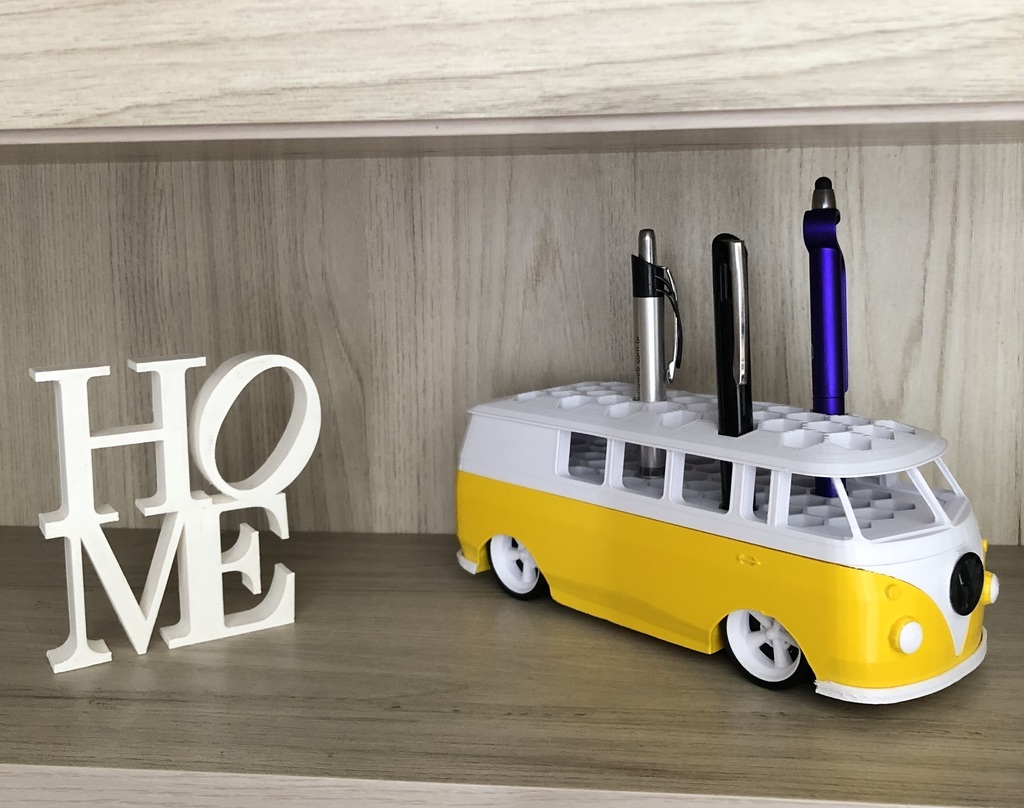 Kombi Porta Canetas/Porta Treco/Organizador - Imagem 7