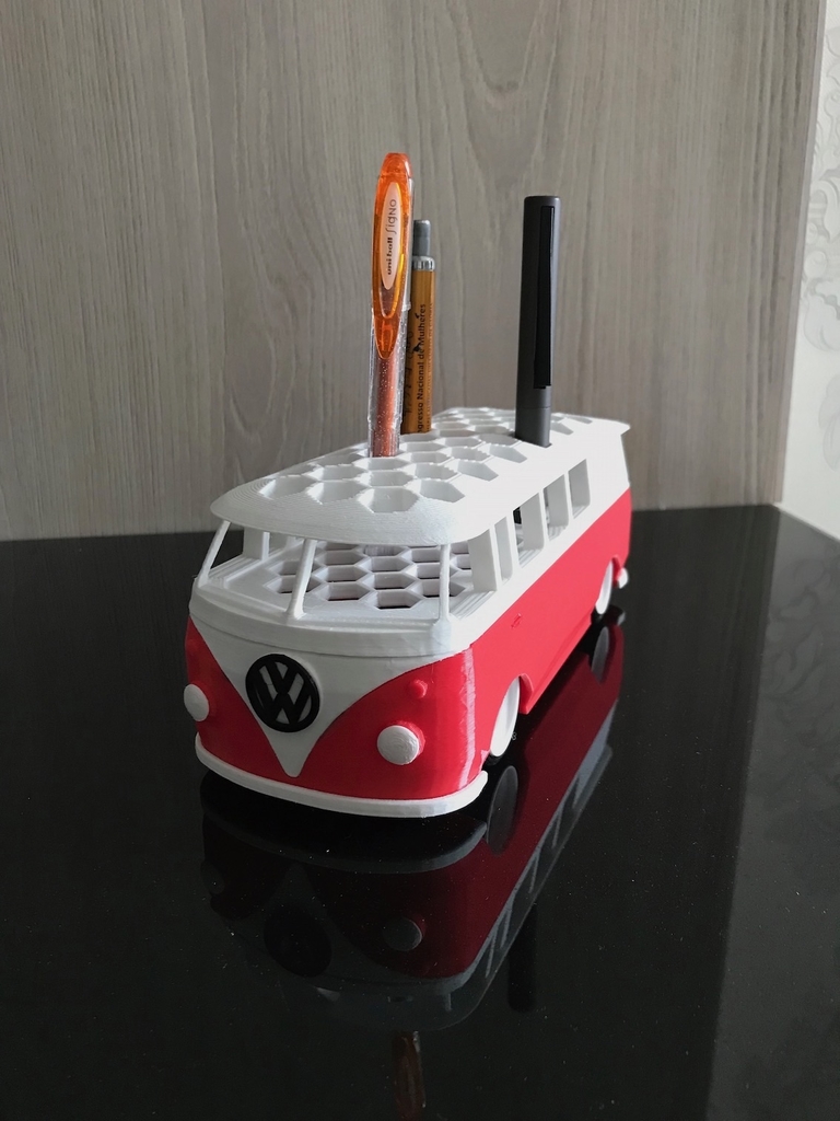 Kombi Porta Canetas/Porta Treco/Organizador - Imagem 2