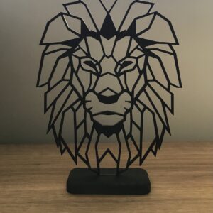 Leão Geométrico/Origami para mesa