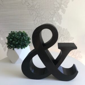 Letra Decorativa "&"