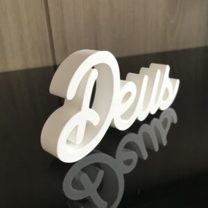 Letreiro Decorativo (Nome Deus)