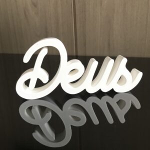 Letreiro Decorativo (Nome Deus)