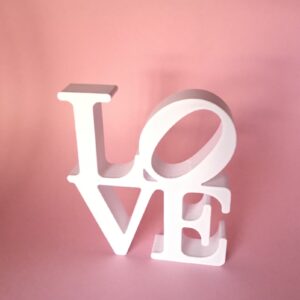 Letreiro Decorativo Love