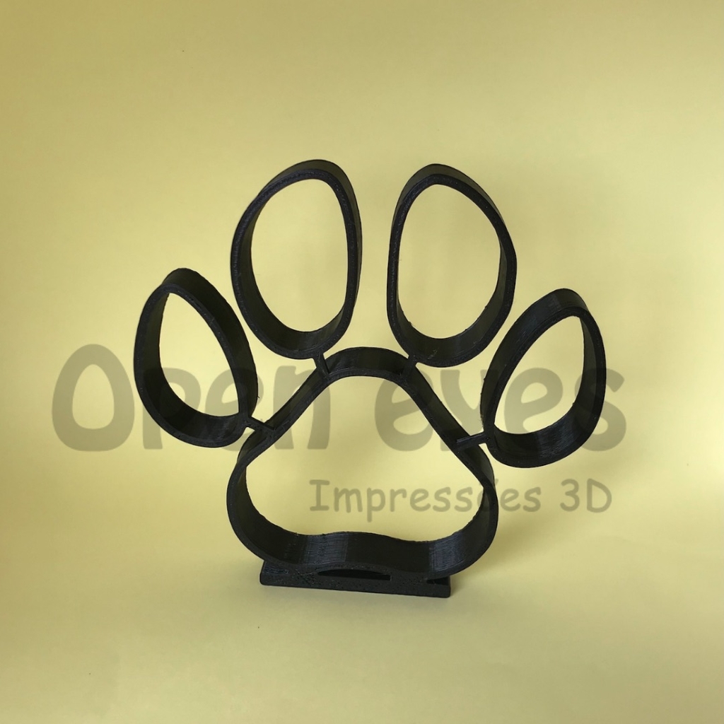 Escultura de Patinha - Decoração Pet - Pata de Cachorro/Gato - Imagem 2