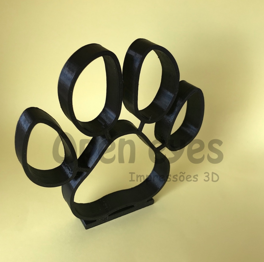 Escultura de Patinha - Decoração Pet - Pata de Cachorro/Gato - Imagem 3