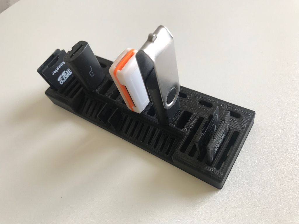 Porta Pen Drive/Organizador com 43 compartimentos - Imagem 2