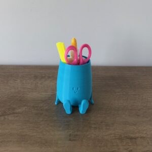 Porta-canetas Bonequinho/Porta-treco/Organizador