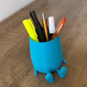 Porta-canetas Bonequinho/Porta-treco/Organizador