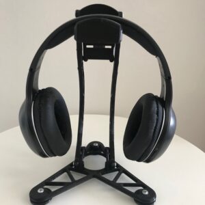 Suporte para Fones / Headphones, Headsets e controle gamer - modelo 1 - traços geométricos