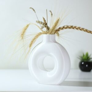 Vaso Decorativo Circular Donut