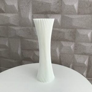 Vaso para Decoração Solitário Linhas Verticais