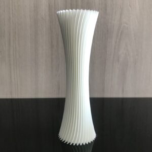 Vaso para Decoração Solitário Linhas Verticais