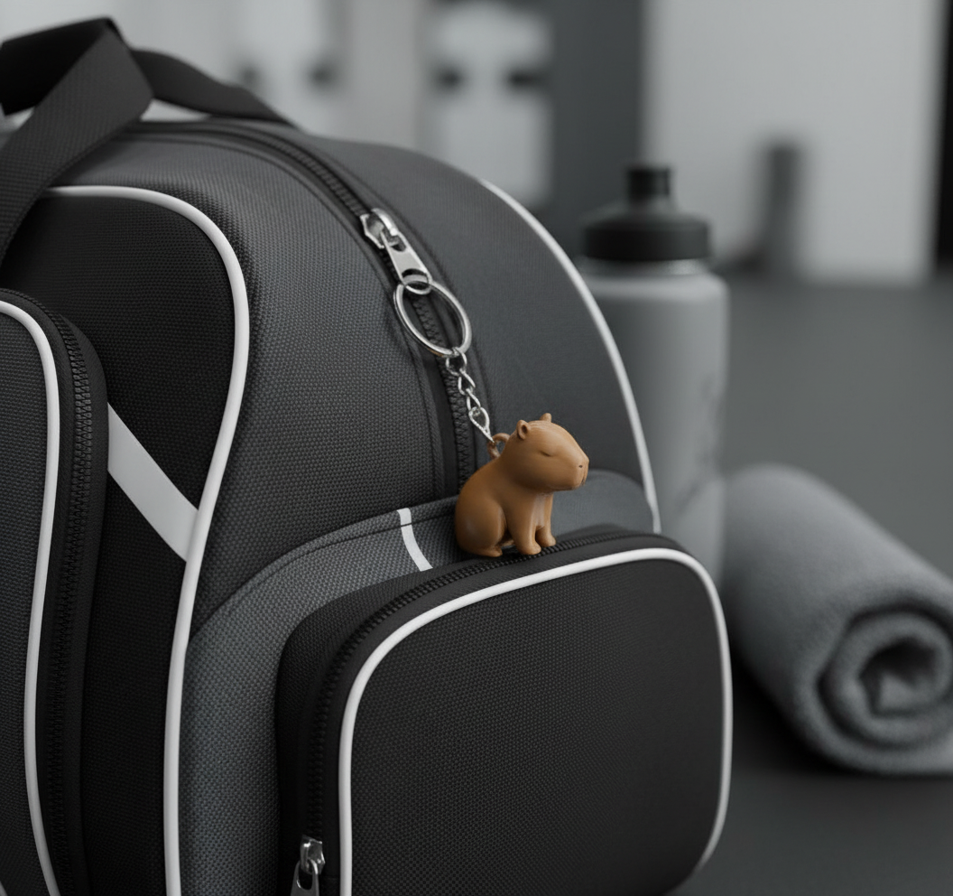 Kit com 10 Chaveiros de Capivara - Imagem 4